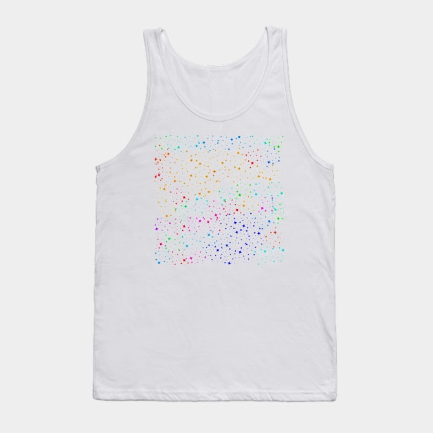 Neon stars Tank Top by Gavlart